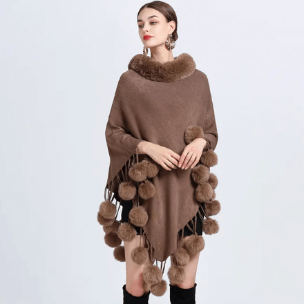 IMAGE 1 PONCHO SCARF - Monetha